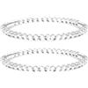 Landorilo Bracciale in Pietra Naturale da 4 mm, 44 Pietre Naturali | Adatto Donna e Uomo, Braccialetti Yoga Elastico Portafortuna, Idea Regalo Gioiello per Compleanno Anniversario Natale