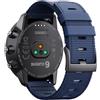 NotoCity Cinturino traspirante per Suunto 9/9 Baro/D5/7 24 mm, Cinturino resistente in nylon 24 mm compatibile con Suunto Spartan Sport/Spartan Sport Wrist HR/Baro,blu scuro
