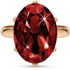 Linawe Anelli da donna, anello regolabile in moissanite con finto diamante, anello da dito grande da donna, gli anelli in rame sono disponibili in tre tonalità di oro, oro rosa e argento