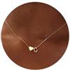 TINGN Regali di Natale per donne e ragazze - Collana a cuore oro con lettere da donna, 14 carati placcato oro con lettere A-Z ciondolo a forma di cuore gioielli regali personalizzati per donne