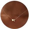 TINGN Regali di Natale per donne e ragazze - Collana a cuore oro con lettere da donna, 14 carati placcato oro con lettere A-Z ciondolo a forma di cuore gioielli regali personalizzati per donne