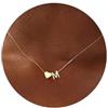 TINGN Regali di Natale per donne e ragazze - Collana a cuore oro con lettere da donna, 14 carati placcato oro con lettere A-Z ciondolo a forma di cuore gioielli regali personalizzati per donne