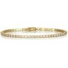 Zavana Bracciale Tennis Donna 2,5 mm con Zirconi, Elegante e Sottile | Moda Donna, Chiusura Moschettone, Regalo Donna