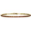 Zavana Bracciale Tennis Donna 2,5 mm con Zirconi, Elegante e Sottile | Moda Donna, Chiusura Moschettone, Regalo Donna