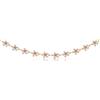 Made by Nami Collana Margherite Donna Oro - Catenina Acciaio Inossidabile Ipoallergenica Fiori Rosa Impermeabile 40cm