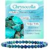 Bivei Bracciale Donna Pietre Naturali da 4 mm, Regalo Ragazza | Bracciale Elastico Portafortuna Donna E Uomo Yoga, Idea Regalo Compleanno Per Amica E Ragazza