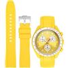 Niziruoup Cinturino Orologio Silicone Gomma Senza Spazi per Omega x Swatch Moonswatch Speedmaster/Rolex Watch/SEIKO 20mm Watch, Cinturino di Ricambio 20mm Cinturini per Orologio da Uomo Donna