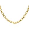 Made by Nami Collana da donna in oro e acciaio inox, gioiello estivo, lunghezza 40 + 5 cm, resistente all'acqua