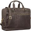 STILORD "Nico" Borsa a Tracolla Vintage in Pelle - Cartella Ventiquattrore in Vera Pelle con Scomparto per Laptop 15,6 Pollici - Grande Borsa Messenger Uomo & Donna Colore:nero