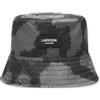 LARKSON Cappello da Pioggia Donna Uomo Nero Leopardato - Mats | Cappello Antipioggia in Due Taglie, Capello da Pesca Impermeabile per Festival Outdoor Tempo Libero, Colonna d'Acqua 10000 mm