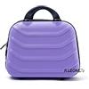 R.Leone Valigia da 1 pezzo Fino a Set 4 Trolley Rigido grande, medio, bagaglio a mano e beauty case 8 ruote in ABS 2026 (Lilla, XXS Beauty case)