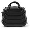 R.Leone Valigia da 1 pezzo Fino a Set 4 Trolley Rigido grande, medio, bagaglio a mano e beauty case 8 ruote in ABS 2026 (Grigio, XXS Beauty case)
