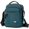 SPAHER Borsa a Tracolla Casual da Uomo - Borsello Messenger Commerciale Impermeabile in Nylon per iPad con Tracolla Regolabile - Blu
