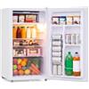 COSTWAY Frigorifero Piccolo 98L, Temperatura Regolabile a 5 Livelli, Bianco | Mini Frigo Monoporta Silenzioso con Congelatore 25L, Porta Riversibile, Installazione Libera per Camera, Ufficio, Bar e Hotel
