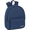SAFTA - Mini Zaino, ideale per diverse età e attività, comodo e versatile, qualità e resistenza, 27 x 10 x 32 cm, colore blu navy, Blu navy, Estándar, Casual