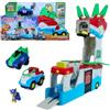 PAW Patrol: The Dino Movie, quartier generale Dino Mobile, set di gioco Quartier generale trasformabileda 55,8 cm con luci e suoni, include un'action figure di Chase e 2 veicoli, giocattoli per dai 3+