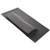 Uzman-Versand Tetto di sfiato - Nero Tetto piatto ventilatore di sfiato tetto ventilatore tettuccio