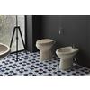 Generico Coppia sanitari color champagne scarico a terra | ceramica