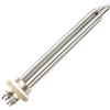 Generic Elemento riscaldante DC 60V 1000W DN25 1 BSP Riscaldatore elettrico Riscaldatore elettrico ad immersione in acciaio inossidabile Resistenza(Heater only)