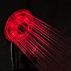 JINYOMFLY Soffione Doccia LED con Luce Rossa 660nm & Vicino Infrarosso 850nm | Luce Rossa 660nm & Vicino Infrarosso 850nm, 2 Modalità di Spruzzo, Alimentato Dall'Acqua, Senza Batterie