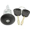 HUVNEXA Cilindri serratura porta anteriore con 2 chiavi Chiusura lato conducente destro, per Ford, per Transit Mk6, per Mk7 meccanismo di chiusura della portiera dell'auto