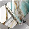 Inscrip Pellicola Adesiva In Marmo E Granito Per Mobili, Impermeabile In PVC, Per Cucina, Armadi, Bagno, Fai Da Te (60 Cm X 10 M)