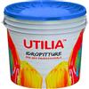UTILIA Idropittura Lavabile per Interni ed esterni colore bianco confezione da 4 litri