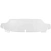 LAKSJDNC CUPOLINO VISIERA Per Harley Touring FLHT FLHX DEFLETTORI ARIA | Parabrezza Wave da 4,5 7 10,5 dal 2014 in poi 2015 2016 2017 2018(4.5 inch Clear)
