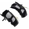 Cvgffs Specchietto Laterale Indicatori Sequenziali Per VW Per Touran 1T1 1T2 2003-2006 2007 2009 Lampeggiante Dinamico 2x LED Indicatori Direzione Luce Laterale Lampada Freccia Indicatore Specchio Luz Giro E