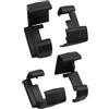 QOXEZY Guida per sedile auto 11D881347 11D881348 per ID.4X 2021-2025 anteriore posteriore sinistro destro sostituzione diretta set di 4
