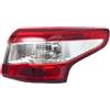 Generic Esterno Destro Luci Dei Freni Fanale Posteriore Fanale Indicatori Di Direzione 26550-4EA0A Compatibile Con Nissan Per Qashqai 2014 2015 2016 fari posteriori auto
