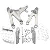 DWJRDMC Moto Pedane Accessori Per Moto, Pedane Anteriori, Pedali Poggiapiedi Per CBR600RR 2007-2014 CBR 600 RR CBR600 2008 2009 2010 2011 2012 2013