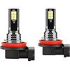 Lspbfkq Fendinebbia Per Nissan Per Qashqai J10 J11 2007-2016 2017 2018 2019 2020-2023 Fendinebbia Bianca 6000K Fendinebbia LED Fendinebbia Lampadine Faro Fendinebbia Paraurti Anteriore