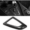 Ollanoos Copertura per pannello di controllo in fibra di carbonio, ricambio per BMW Serie 1 2 F20 F21 F22 F23 2012-2018