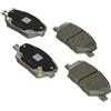 JAPKO Kit pastiglie freni Anteriore 50923 Compatibilità con FIAT 500X 334, JEEP Renegade SUV BU, B1, ALFA ROMEO Tonale 965