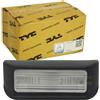 TYC Luce targa 15-0427-00-2 beidseitig | Compatibile con: CITROËN BERLINGO, BERLINGO / BERLINGO FIRST Kasten/Großraumlimousine, BERLINGO Kasten/Großraumlimousine