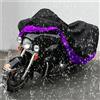 ZDJKI Per Harley Touring Road Glide Custom XXXL Telo Coprimoto Impermeabile Viola