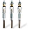 Techie 3 candelette 16851-65510 16851-65512 adatte per Kubota D722 D902 D905 D1005 D1105 V1505 V1305, trattore B1700D B1700E ZD326 ZD326 331, M. ower BX1800D BX1830D, UTV RTV900 RTV1100, ricambio per