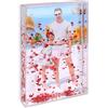 zgrmzql Cornice per foto con glitter liquido per amici, cornice per foto di famiglia, regali per donne, supporto per foto 4x6 pollici (10x15 cm) (4x6 pollici, cuore rosso)..