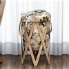 zoomlie creative biancheria pieghevole, tela cesto biancheria sporca organizer portaoggetti organizer Holder box della botte, 69*59*40 cm, Milky Yellow