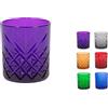 Pasabahce Timeless Set 6 Bicchieri da Acqua, Colori Assortiti, 34cl
