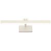VXDEFP Lampada da parete in metallo acrilico a LED 9 W 40 cm, lampada for armadio a strisce lunghe for interni, soggiorno, casa, hotel,Illuminazione dell'immagine(Warm White,White)