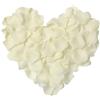 NTRUXZP 1000 Petali di Rosa Finti, Petali di Rosa in Seta Artificiale Bianchi per Decorazione Romantica, San Valentino, Anniversario Matrimonio e Fidanzamento