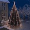 Homgoday Rete di Luci per Albero di Natale con 500 LED 500 cm, Decorazioni Natalizie, Albero di Natale, Natale Artificiale Sottile Supporto