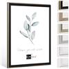 Bildershop-24 Cornice portafoto Kalypso, 50 x 60 cm, Oro nero antico, cornice barocca
