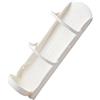 Alipis Portaombrelli da Parete Bianco, Organizzatore di Ombrelli in Plastica | Raccolta Gocce, Scatola Acqua Staccabile, Installazione Adesiva, per Ingresso e Ristoranti