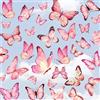 WandSticker4U®- Adesivi per finestre FARFALLE rosa I Adesivi per vetri finestre bambini farfalle I Primavera decorazioni vetrofanie cameretta bambina soggiorno camera cucina bagno riutilizzabili