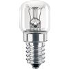 PHILIPS Lampada Incandescenza E14 25W per Forno 300° Peretta 57x25mm Blister da 1