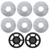 Heykewi Panni con Supporti per iRobot Roomba Plus 415/515/516/576 Combo | Kit 8 pezzi: 2 Supporti per Panni, 6 Panni per iRobot Roomba Plus 415/515/516/576 Combo