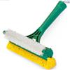 SICIGNANO CASALINGHI Sicignano Spazzola Pulisci Zanzariere 2 in 1 con Spugna e Setole, 16 cm, Attacco Universale per Manico, Made in Italy